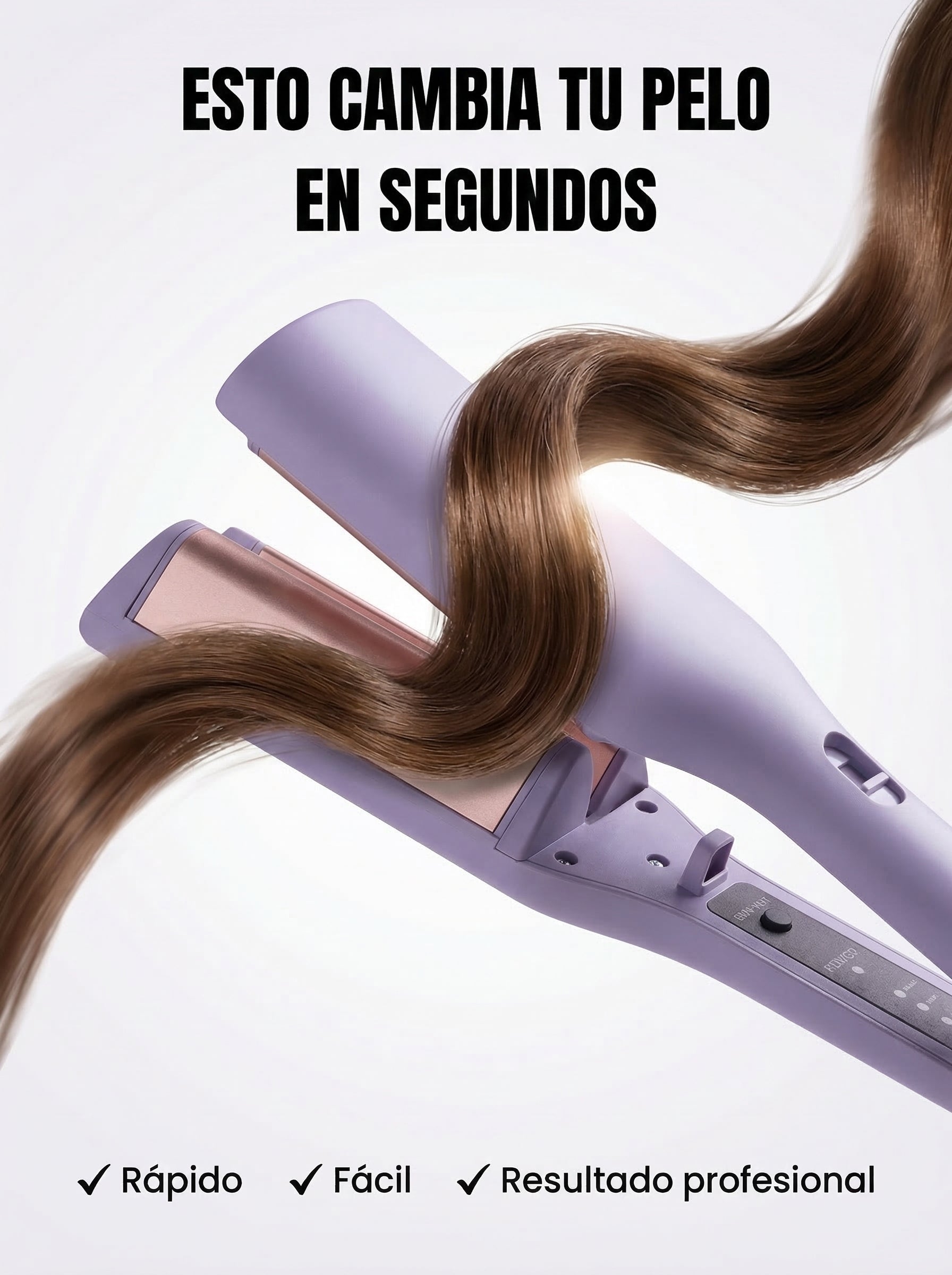 ✨ Ondulador de Pelo Wavy Curler