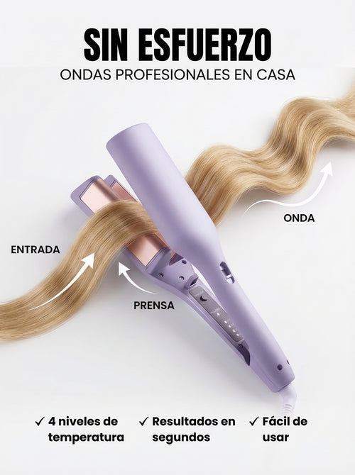 ✨ Ondulador de Pelo Wavy Curler